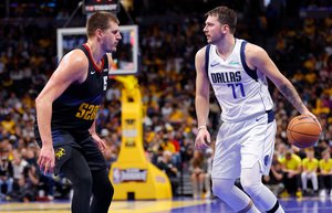 NBA vidurio sezono turnyras startavo įspūdinga N. Jokičiaus ir L. Dončičiaus dvikova