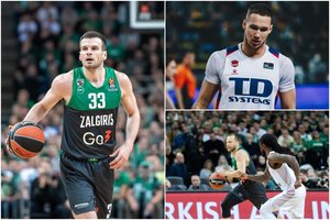 Pažymiai Eurolygos lietuviams: tritaškiais prapliupęs T. Dimša, kūrybingas T. Sedekerskis ir pamirštas L. Lekavičius