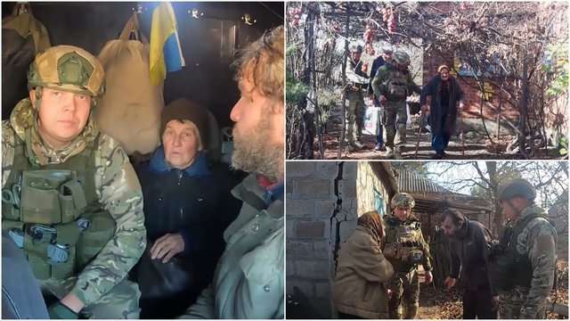 Avdijivkoje – įtempta padėtis: rusams besiruošiant masiniam puolimui, ukrainiečiai evakuoja civilius