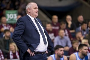 Pakilios nuotaikos po pralaimėjimo likęs V. Šeškus – apie auklėtinio metamą svorį ir naujoko paiešką