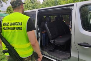 Lenkijos pasienyje su Baltarusija sužalotas neteisėtas migrantas