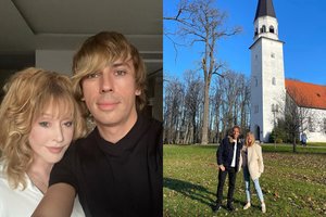 Maksimas Galkinas ir Ala Pugačiova laiką leidžia netoli Lietuvos: pasidalijo jaukia akimirka