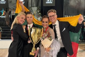 Lietuvos jauniams – pasaulio sportinių šokių čempionato bronza