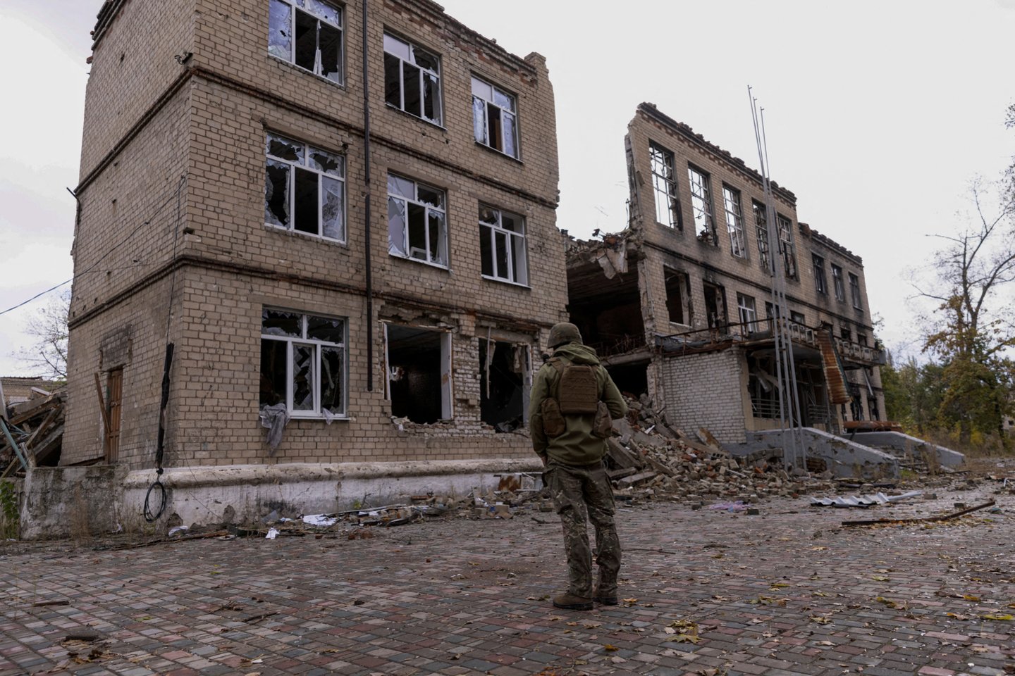 Karas Ukrainoje, Avdijivka.<br>Reuters/Scanpix nuotr.