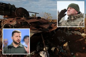 Po V. Zalužno pareiškimų – tvyranti įtampa: nesutarimas dėl į „aklavietę patekusio karo“ palietė ir V. Zelenskį