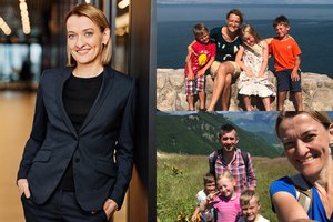 Meilę biologiniams vaikams ir įsūniui dalijanti „Telia Lietuva“ vadovė pinigais jų negadina