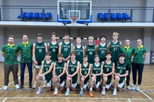 Lietuvos jaunučių krepšinio rinktinės šventė pergales prieš vyresnius varžovus