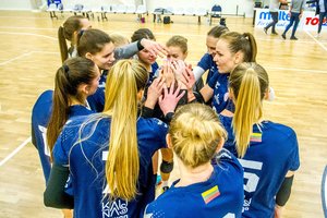 „Kauno-VDU“ tinklininkės pasiryžusios mesti iššūkį „Olympiacos“ klubui