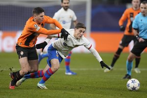 „Barcelona“ Čempionų lygoje neatsilaikė prieš Ukrainos klubą