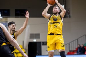 M. Runkausko tritaškių užkurtas „Olimpas“ nugalėjo „Pieno žvaigždes“