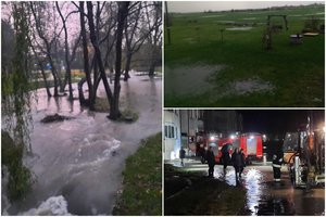 „Greit bus kaip Venecijoje“: Kretinga artėja prie viso mėnesio kritulių normos, kiemai virsta ežerais