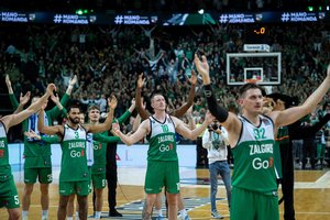 Eurolygos pajėgumo reitinge „Žalgiris“ įsitaisė įkrintamųjų pozicijoje