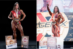 Kelialapį į „Ms. Olympia“ varžybas iškovojusi D. Dvarionaitė: „Vis išgyvenu džiaugsmą iš naujo“
