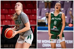 Drąsiau Lietuvos moterų krepšinio rinktinėje besijaučianti G. Raulušaitytė tikisi sulaukti savojo šanso