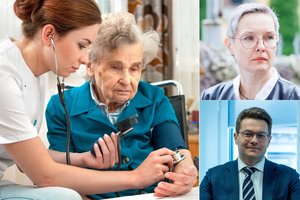 Medikų atstovai piktinasi per mažais slaugytojų atlyginimais: ministerija atkerta – darbo užmokestis auga