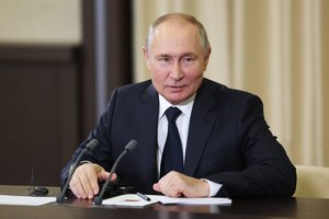ISW: V. Putinas vengs karo Ukrainoje temos per 2024 metų prezidento rinkimų kampaniją