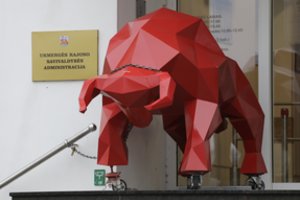 Ukmergėje paskelbtos raudonojo metalinio jaučio gaudynės