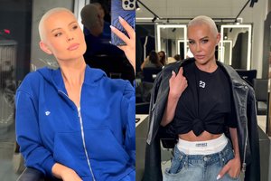 Indrė Burlinskaitė-Vaisieta ryžosi išvaizdos pokyčiams: pasirodė su nauja plaukų spalva