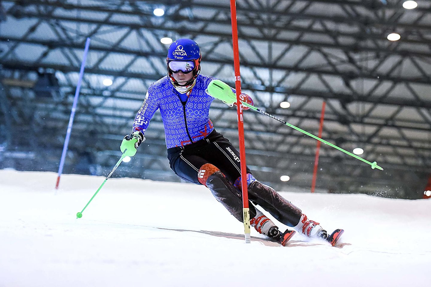 Praėjusiais metais Pekino žiemos olimpinėse žaidynėse pirmąjį aukso medalį Slovakijai iškovojusi 26 metų slidininkė Petra Vlhova savo slidinėjimo įgūdžius Druskininkuose tobulina kasmet.