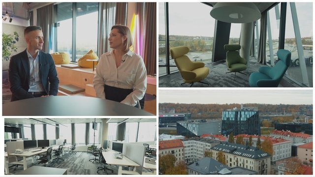 „Būsto anatomija“: parodė biurą viename aukščiausių pastatų Kaune – detalės sužavės