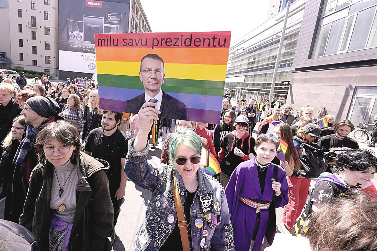 LGBT eitynės Rygoje, Latvijoje.<br> EPA-ELTA nuotr.