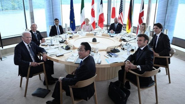 G-7 viršūnių susitikimas Italijoje vyks 2024-ųjų birželį