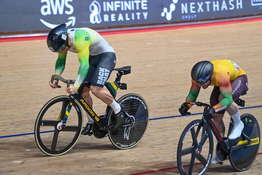 Dviratininkas Vasilijus Lendelis Čempionų lygos etapo keirine – septintas