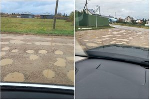 Duobėtos gatvės Kaune lyginamos vos du kartus per metus: tuoj pasipils skundai