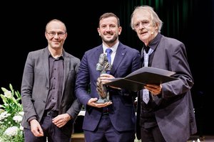 Europos Komisijos nariui V. Sinkevičiui įteiktas prestižinis tvarumo apdovanojimas