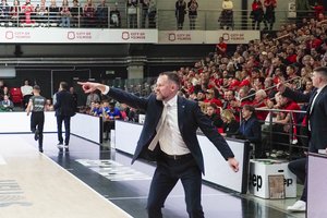 Po pergalės prieš „Neptūną“ sostinės „Ryto“ strategas G. Žibėnas turėjo pretenzijų žaidėjams ir žurnalistams