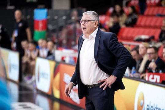 Kovingai nusiteikusios ir aiškų tikslą turinčios lietuvių komandos trenerio R. Grigo neramina vienas dalykas