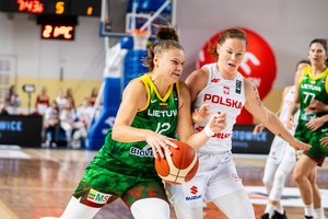 Neįtikėtinas Lietuvos moterų rinktinės startas Europos atrankoje – po pratęsimo skėlė antausį galingai Lenkijai