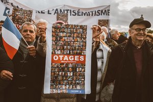 Prancūzijoje vyko masinės demonstracijos prieš antisemitizmą