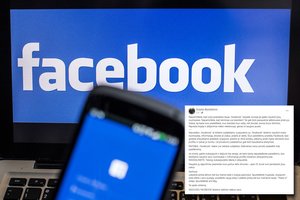 Ratas apsisuko: „Facebook“ tinkle vėl plinta įkyrus ir beprasmiškas pranešimas