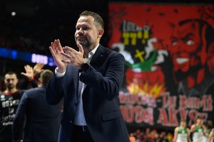 Prie sienos prispaustas G. Žibėnas „Ryto“ sirgaliams turi pažadą – prisiminė pralaimėjimą „Žalgiriui“