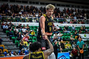 M. Kuzminskas rezultatyviu žaidimu prisidėjo prie pergalės