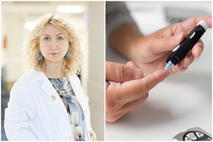 Gydytoja endokrinologė: daugėja sergančių 1 tipo cukriniu diabetu