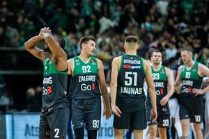 Prieš dvigubą Eurolygos savaitę – duobėje tūnantis „Žalgiris“: prastesnė tik viena komanda