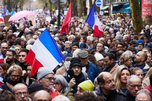 Prancūzijoje nuo spalio 7 d. užfiksuota daugiau nei 1 500 antisemitinių išpuolių