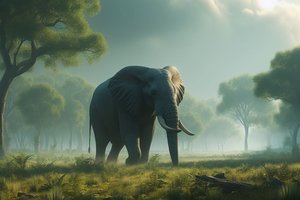 Mokslininkai: kadaise pusę Europos dengė savanos, kuriose ganėsi drambliai