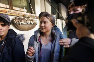 Klimato aktyvistė G. Thunberg stos prieš Londono teismą