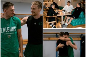 Atėnuose – M. Kuzminsko arbatos valandėlė su K. Maksvyčiu ir „Žalgirio“ rūbinėje atsidūręs M. Grigonis