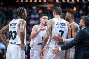 Dviejų autsaiderių mūšyje Eurolygoje ASVEL paliko paskutinėje vietoje ALBA