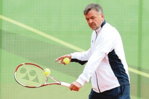 Teniso treneris R. Balžekas: „Iš tikro laikas nieko neišgydo“