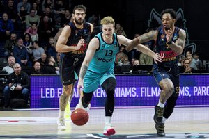 Subyrėjo „Wolves“ trijų pergalių piramidė Europos taurėje – Vilniuje šeimininkus sudaužė italų „Umana“