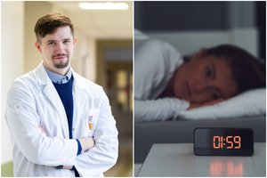 Gydytojas pasakė, apie ką signalizuoja miego sutrikimai