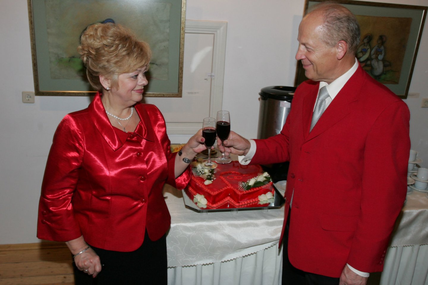  2009 metų rudenį Vida ir Kęstutis Ignatavičiai, santuokoje pragyvenę keturiasdešimt metų, paminėjo rubinines vestuves.<br>M.Patašiaus nuotr.