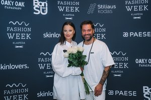 Ant Agnės Kuzmickaitės kolekcijos podiumo – ir Leonas Somovas