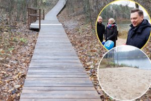 Nuo šiol ežeras prabangiame kvartale priklauso visiems: pagaliau bus galima pasiekti pakrantę