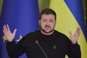 V. Zelenskis: Rusija rengia prieš Ukrainą dezinformacijos ataką „Maidanas-3“